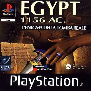 Egypt 1156 A.C. - L Enigma Della Tomba Reale (IT) box cover front